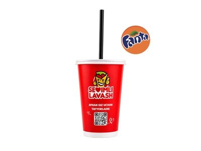 Fanta (served from a bottle) 400 ml